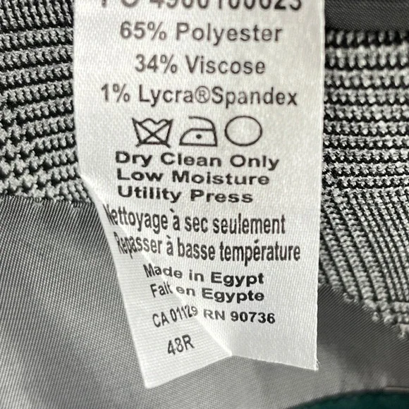 Lauren Ralph Lauren 48R Gray Glen Plaid Sport Coat Blazer Mens NWOT Classic